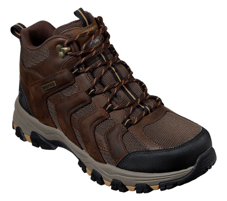 Skechers Herr Bruna Fritidsskor - Relaxed Fit: Selmen - Relodge - Sverige (GCAPX-9251)